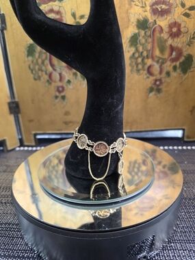 Chinese Symbol 925 Link At Deco Braclet